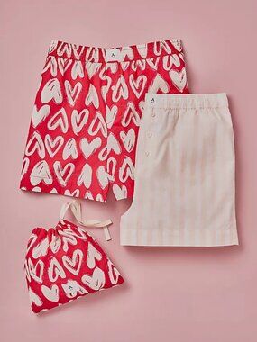 Sold OUT NWT Anthropologie The Wren Boxer Shorts By Anthropologie, Set of 2 XXS